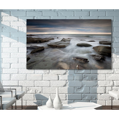 " Dawn On The Rocks "