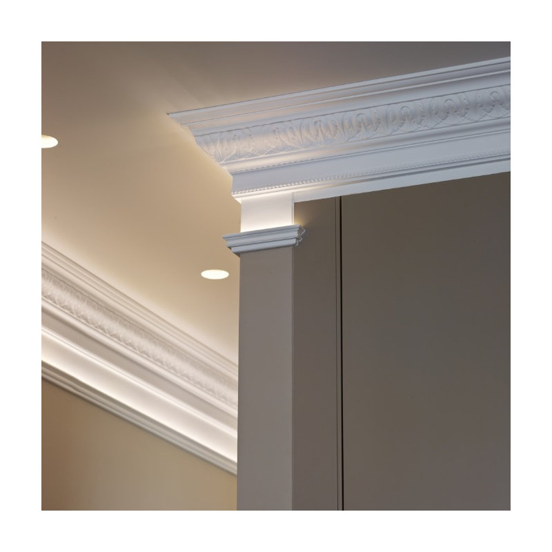 Munday 17.6cm H x 200cm W x 13cm D Urethane Wall Nice / Cove