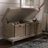 Oakham Linen Upholstered Storage Bench-231895755