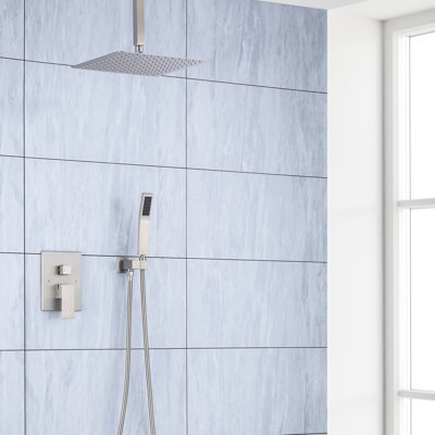 Système de douche complet avec valve brute