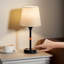 Ensemble de lampe de table 15 po avec commande tactile, prise CA et ports USB A&C-154453768