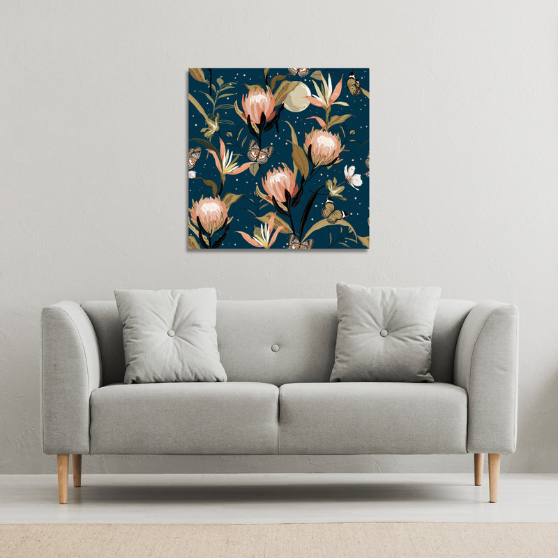 No Title by Andrew Lee - Wrapped Canvas Print