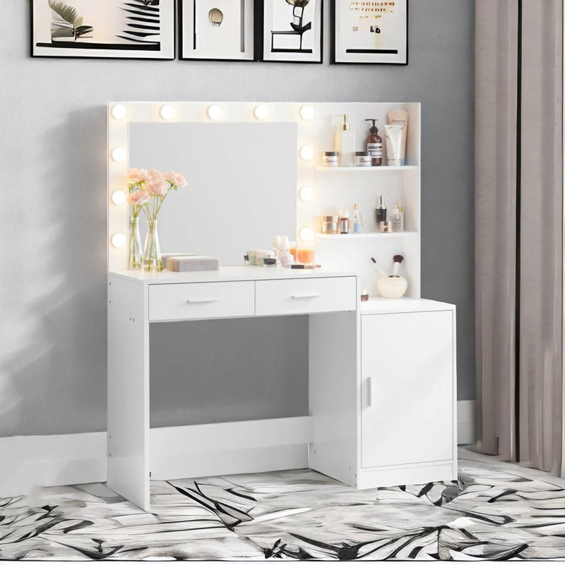 Coiffeuse Rodrekus, Blanc
