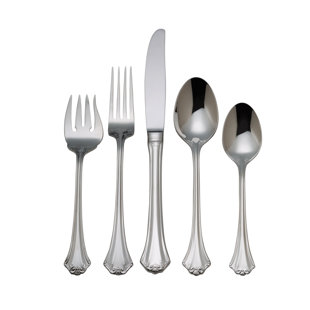 Ensemble de couverts 5 pièces en acier inoxydable 18/10 Country French, service pour 1 personne