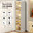 9-Tier 9-18 Pairs Plastic Stackable Shoe Storage Cabinet For Entryway Easy Assembly