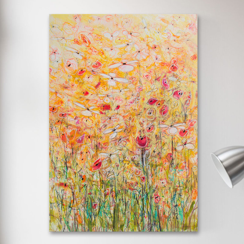 « cascade en chaîne 10 », reproduction d’art sur toile tendue, H 24 po x l 16 po x P 1,5 po