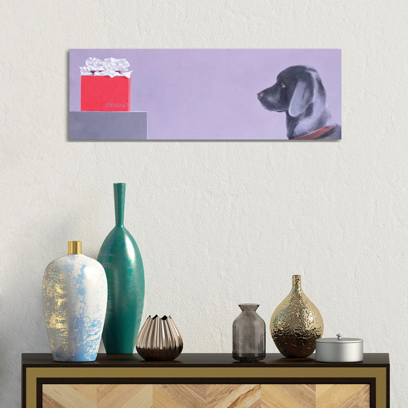 Chocoholic by Lincoln Seligman - Wrapped Canvas Panoramic Gallery-Wrapped Canvas Giclée, 30.48 cm H x 91.44 cm W x 1.91 cm D
