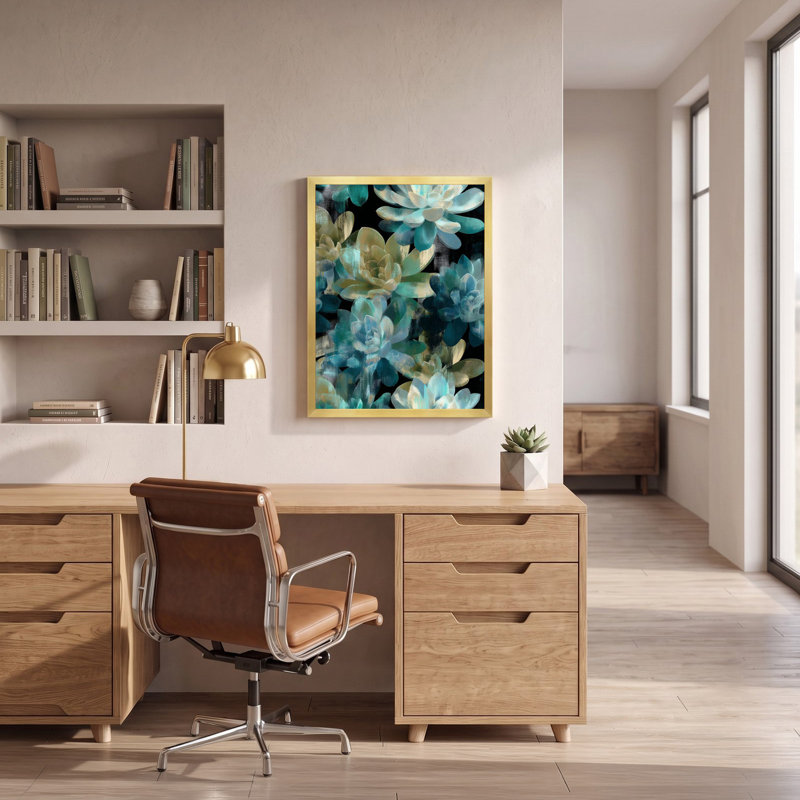 Essence de plante grasse, 20" H x 26" W