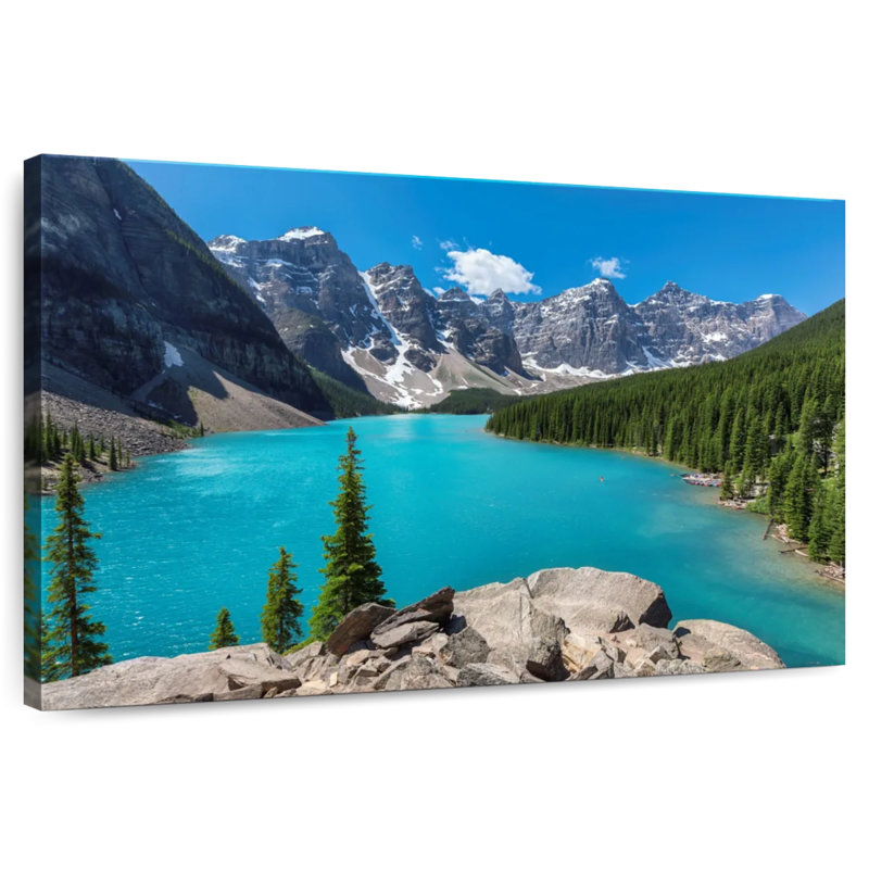 Alvord Moraine Lake Viewpoint, 8" H x 12" W
