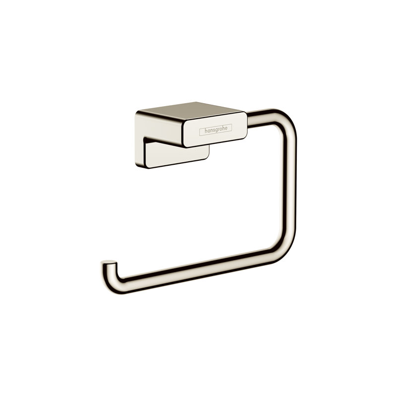 Porte-rouleau sans couvercle Hansgrohe AddStoris, Nickel poli