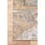 Tapis doré à motif abstrait Rosen-642199353