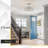  Crystal Chandeliersmodern Semi Flush Mount Ceiling Light