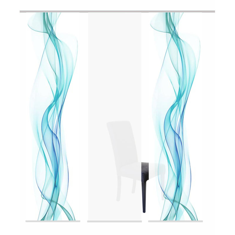 Emilio Room Darkening Curtain Panel Pair, Petrol