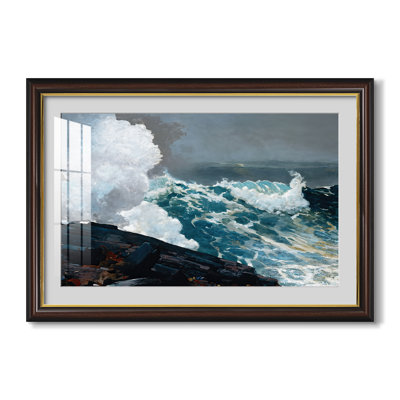 Nord-Est, 1895 - Homer Winslow - Estampe encadrée sur mesure