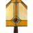 Diamond Mission Glass Table Lamp