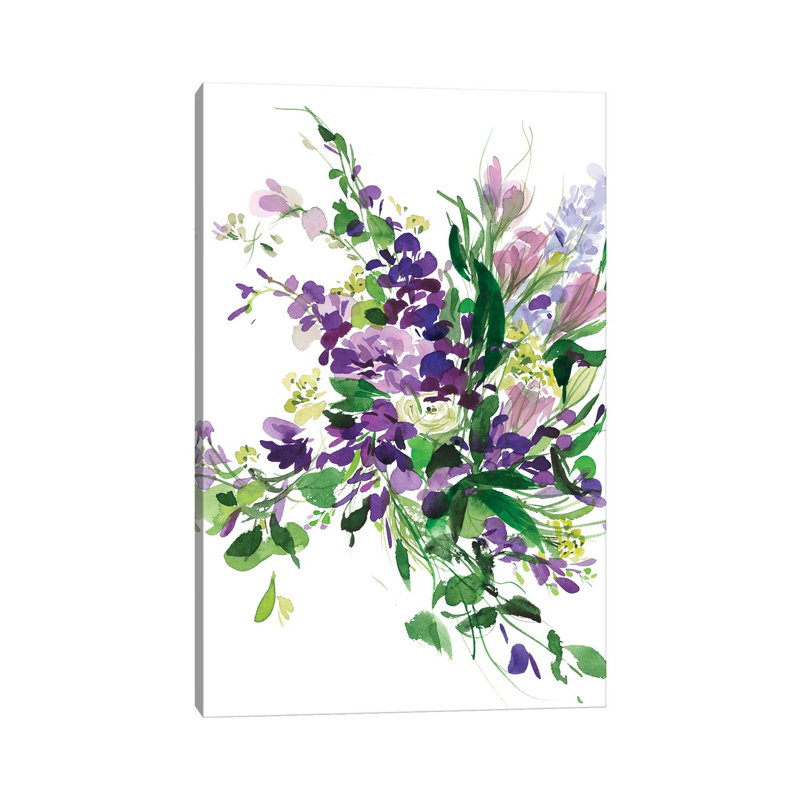 Mauve by Gosia Gregorczyk - Wrapped Canvas Painting, 66.04 cm H x 45.72 cm W x 1.91 cm D