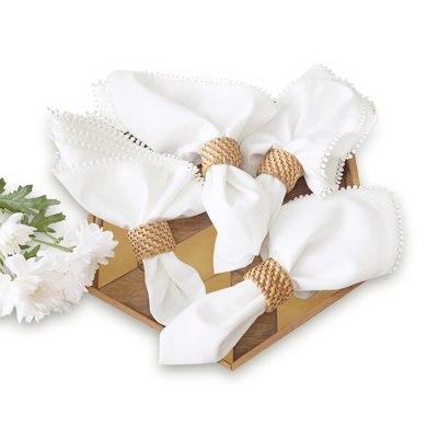 Maddie - Cotton Linen Dinner Napkins
