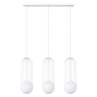 Bonine 3 - Light Stainless Steel Pendant