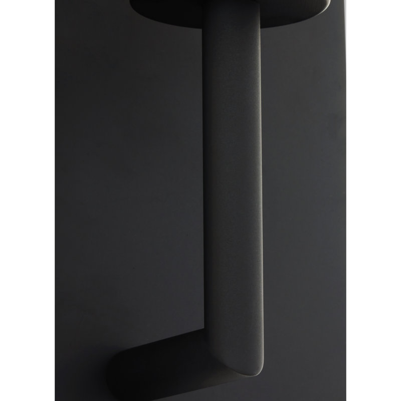 Linger 1 - Light LED Armed Sconce, Black