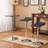 Adjustable Height Bar Table And 2 Chrome Adjustable Swivel Stools Set-1574702951-1560703831-1560703824