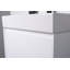 Meuble-lavabo blanc 30 "avec lavabo en porcelaine intégré Isla-103977471