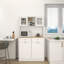 67.7 Inches Tall Kitchen Storage Cabinet With Trash Can