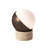 ORB Rechargeable Cordless LED Table Lamp, 3-Levels Brightness Touch Sensor Control, Travertine / Chocolate Bronze-1605057506-1605057507