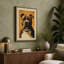 Dignified Canine Modern - Wrapped Canvas-1463693265-1463693267