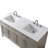Sebastiano 60'' Double Bathroom Vanity with Engineered Stone Top-111376072