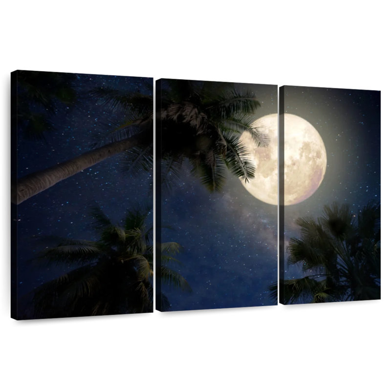 Oberle Tropical Moonlight, 28" H x 45" W
