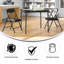 Kids Colorful 3 Piece Folding Table and Chair Set-2094111412
