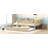 Kids Daybed Wood Bed with Two Drawers-89519854-89519855