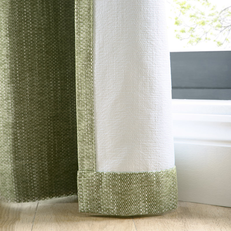 Boucle Chenille Blackout Curtain Panel Pair, 66" Width x 54" Drop (168 x 137cm)