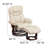 Casey-Jane Contemporary Multi-Position Padded Recliner with Ottoman-30602113