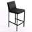 Faux Leather Bar Stool Assembled 26"H Upholstered Counter Stool with Padded Seat & Metal Footrest, for Kitchen Island Bar Counter Dining-1563613597