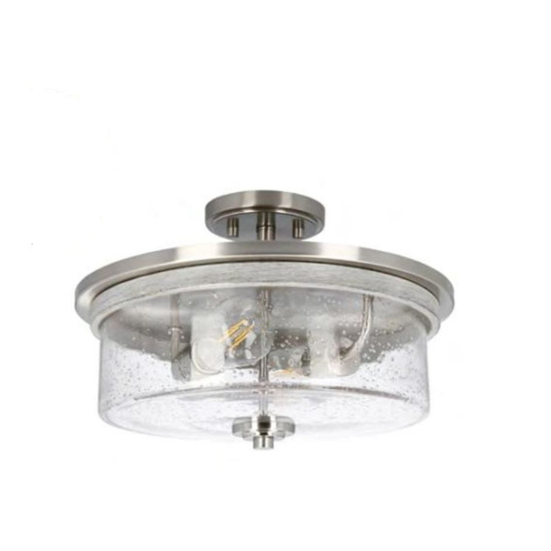 Luminaire suspendu tambour 2 lumières
