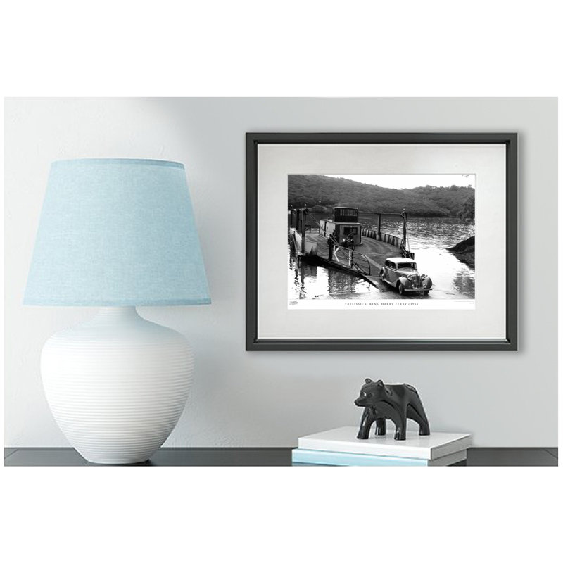 Trelissick, King Harry Ferry C1955 by Francis Frith - Single Picture Frame Print, 28cm H x 36cm W x 2.3cm D