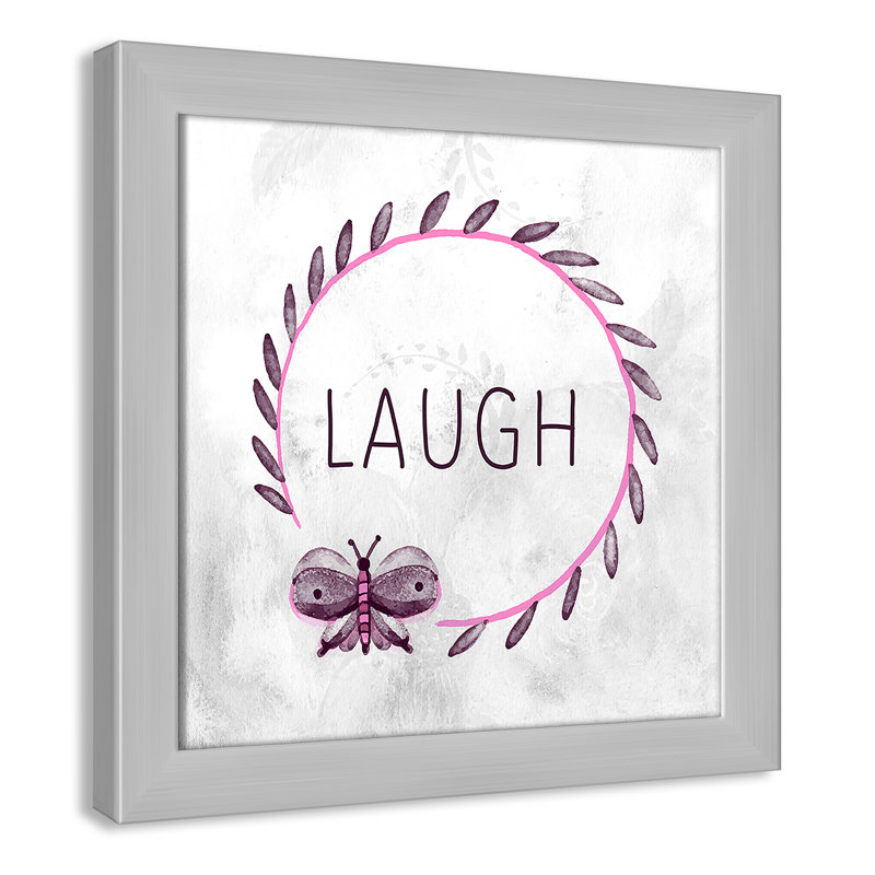 Adhésif décoratif 1 pi My Girl, Encadré plat argent, H 12 po x l 12 po x P 0,6 po
