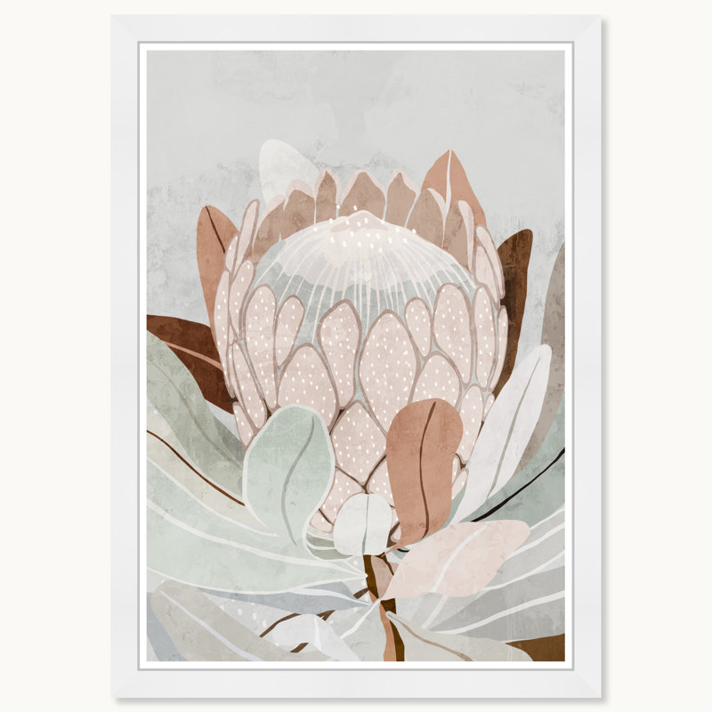 Floraison florissante, Cadre blanc