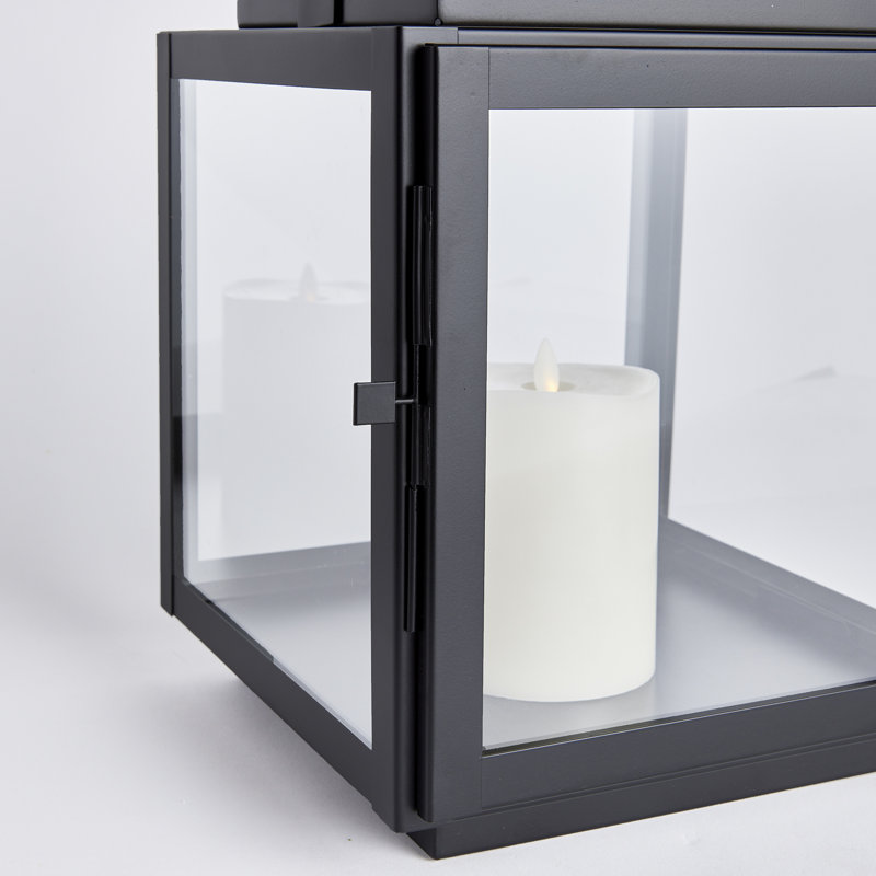 Adwin Candle Holder, Black, 16.5" H x 10.5" W x 10" D