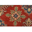 Tapis rouge nouvel âge en laine 9 pi 2 po x 11 pi 9 po Muhdin
