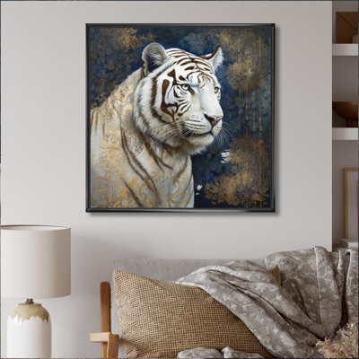 " Majestic White Tiger "