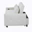 Canapé-lit 57,48 "convertible 2 places avec oreillers et ports USB-1337138975