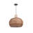 Faringdon 1 - Light Natural Dome Pendant-1810661466