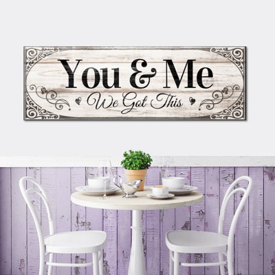 " We Got This Couples Quote Canvas Print " by Faithinart