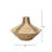 Jamie Young Company Mantis Seagrass Decorative Basket