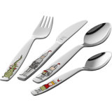 ZWILLING Eckbert 4 Piece Children's Cutlery Set Service for 1