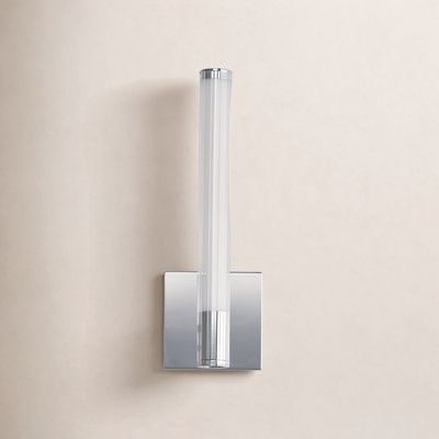 Dejoun Single Light Dimmable LED Flush Mounted Sconce