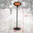 Winter Ready Series BLACK+DECKER Patio Floor Electric Heater, Patio Heater Stand for Outdoors with 3 Heat Settings