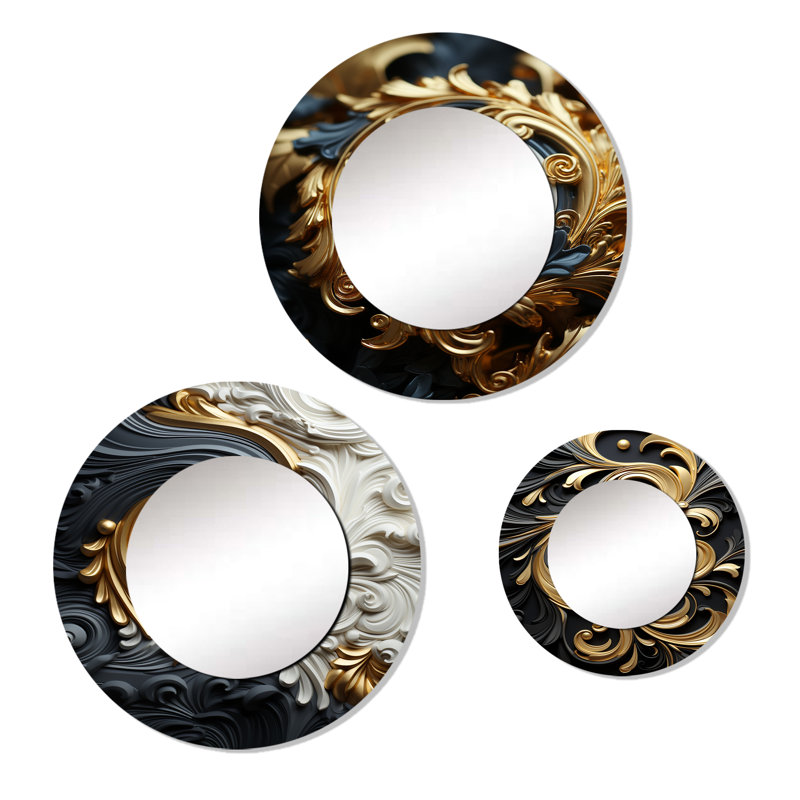Metal Round Mirror